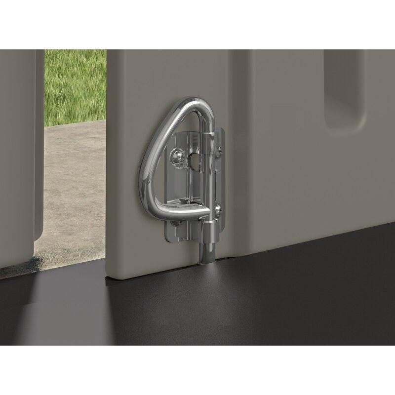 Cascade 7 ft. W x 7 ft. D Plastic Storage Shed