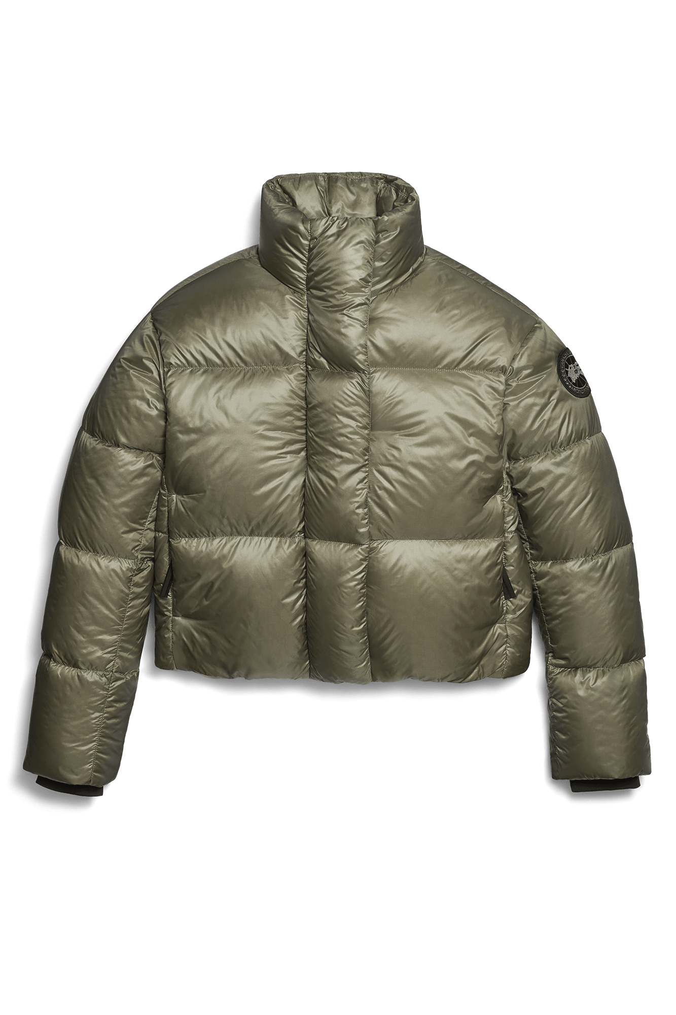 Cypress Cropped Puffer Black Label