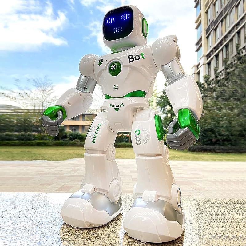 Ruko 1088 Smart Robots for Kids, Large Programmable Interactive RC Robot with Voice Control, APP Control, Present for 4 5 6 7 8 9 Years Old Kids Boys and Girls