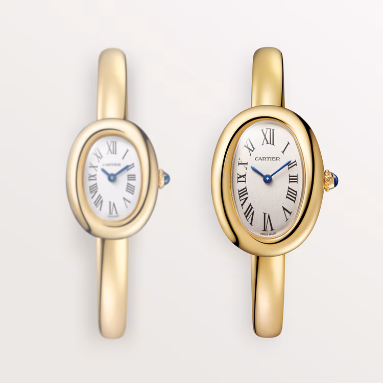Baignoire (Size 16) Mini 18-Karat Gold Watch