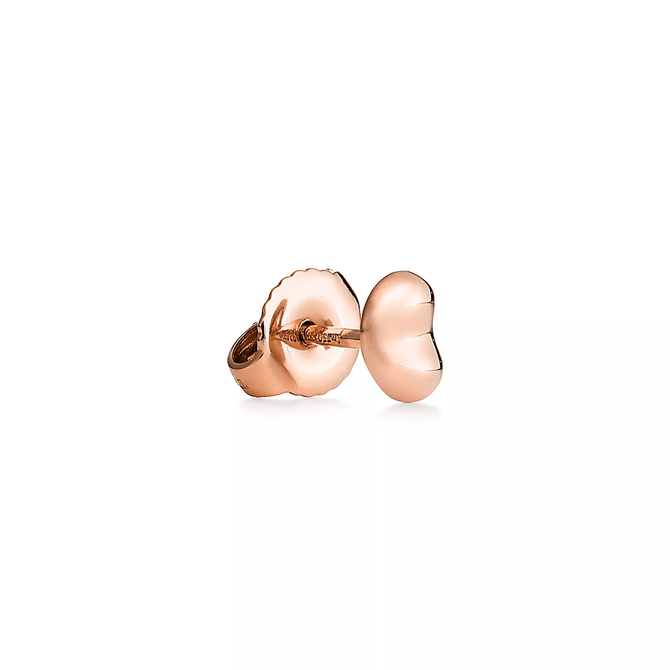 Tiffany & Co. Elsa Peretti Bean design Earrings in Rose Gold, 9 mm