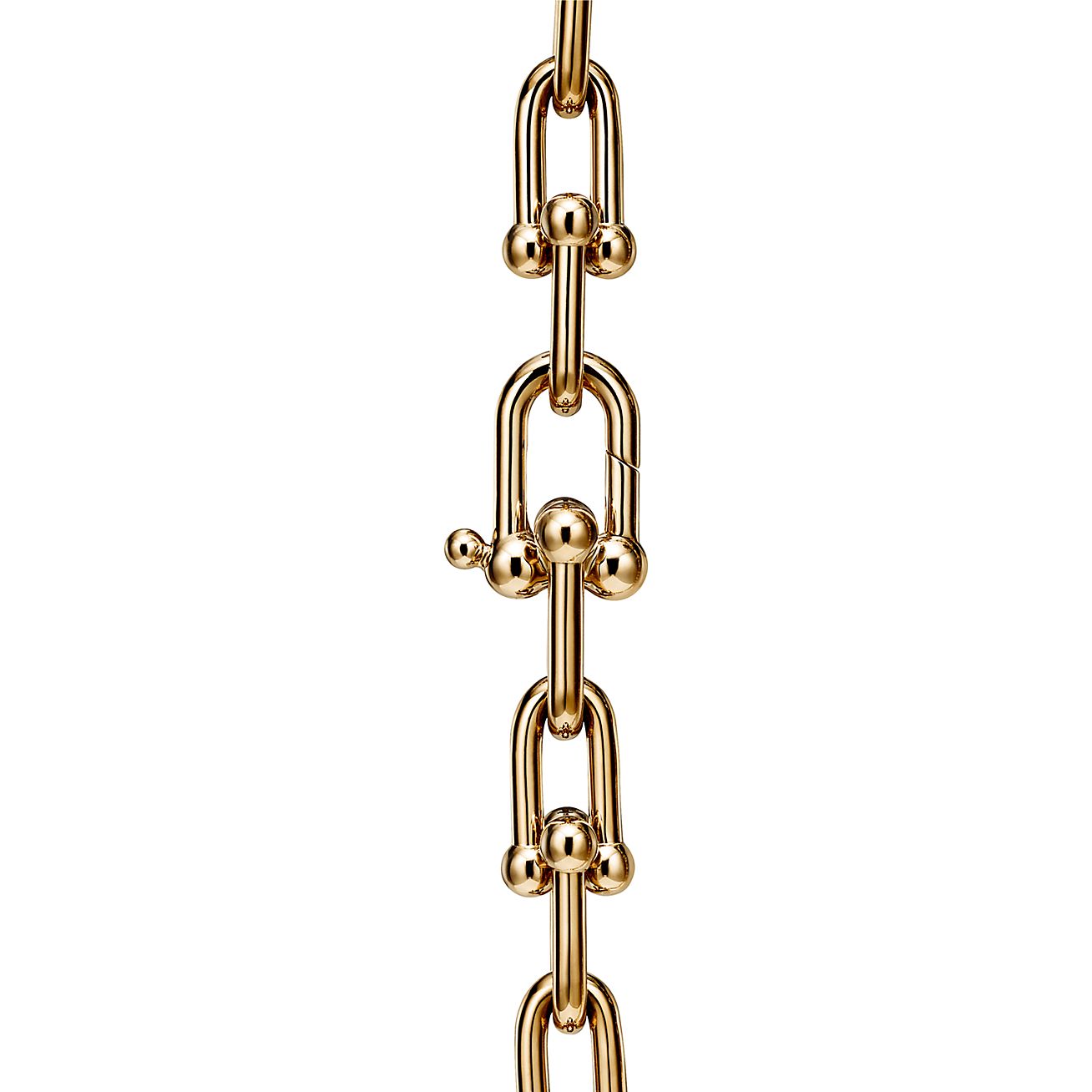 Tiffany & Co. HardWear Medium Link Necklace in Yellow Gold