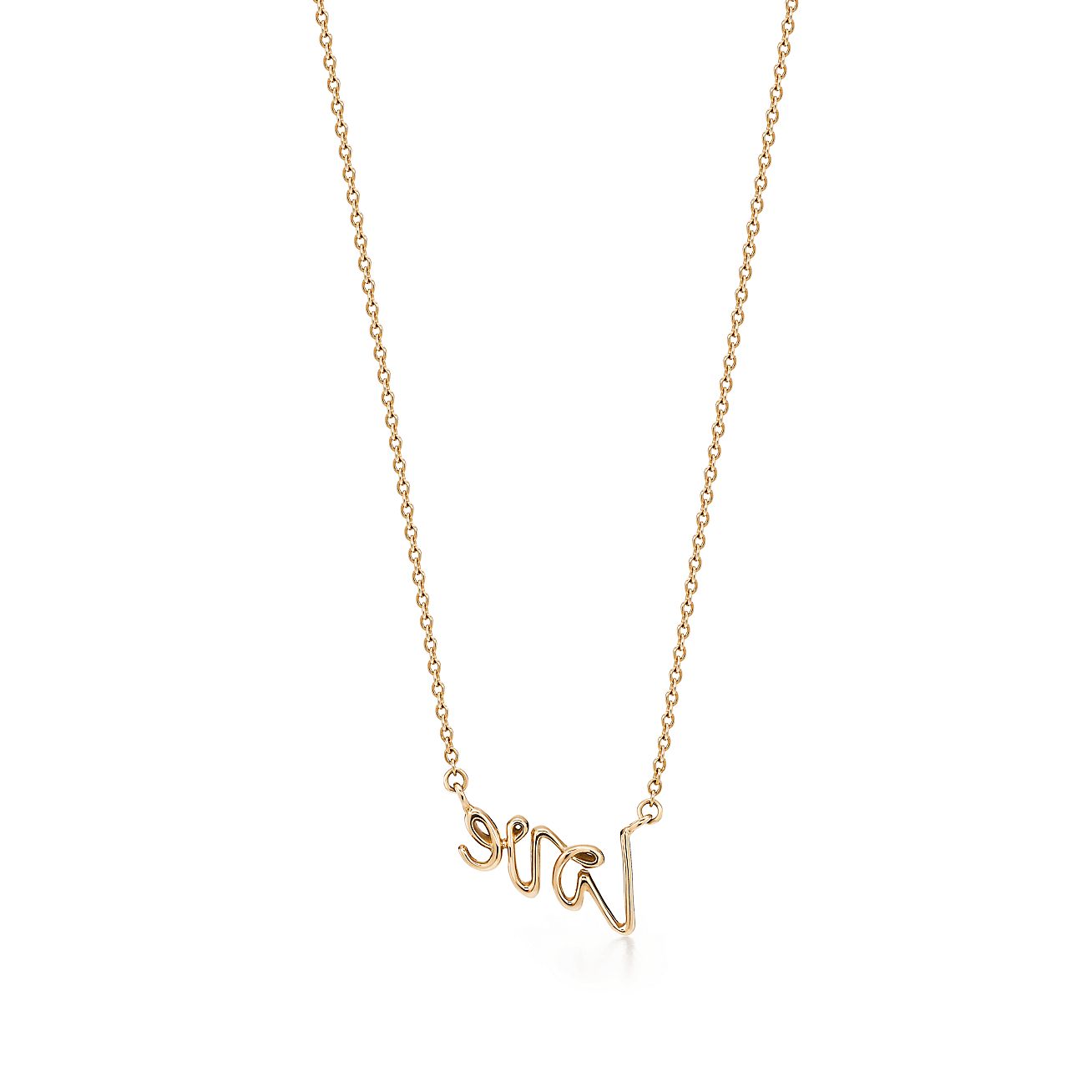 Tiffany & Co. Paloma's Graffiti Love Pendant