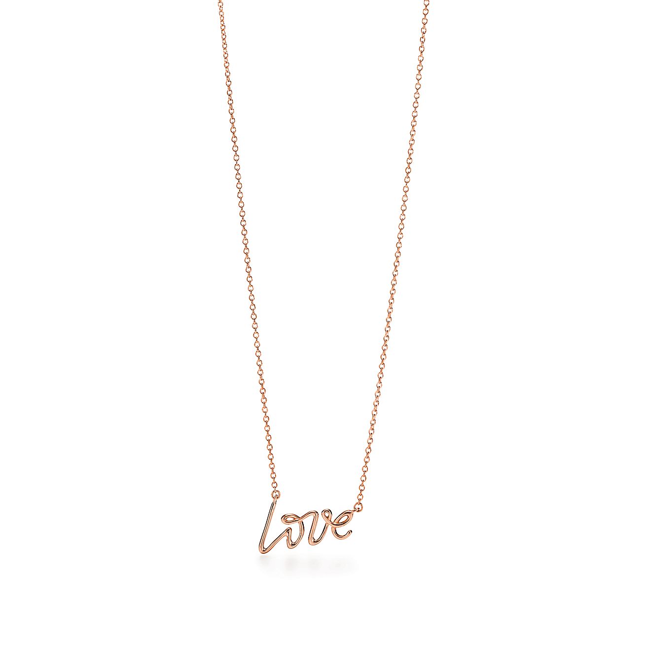Tiffany & Co. Paloma's Graffiti Love Pendant