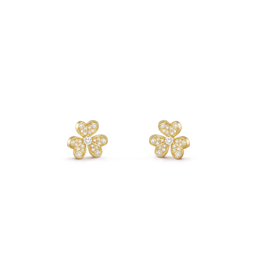 Van Cleef & Arpels Frivole earrings, mini model