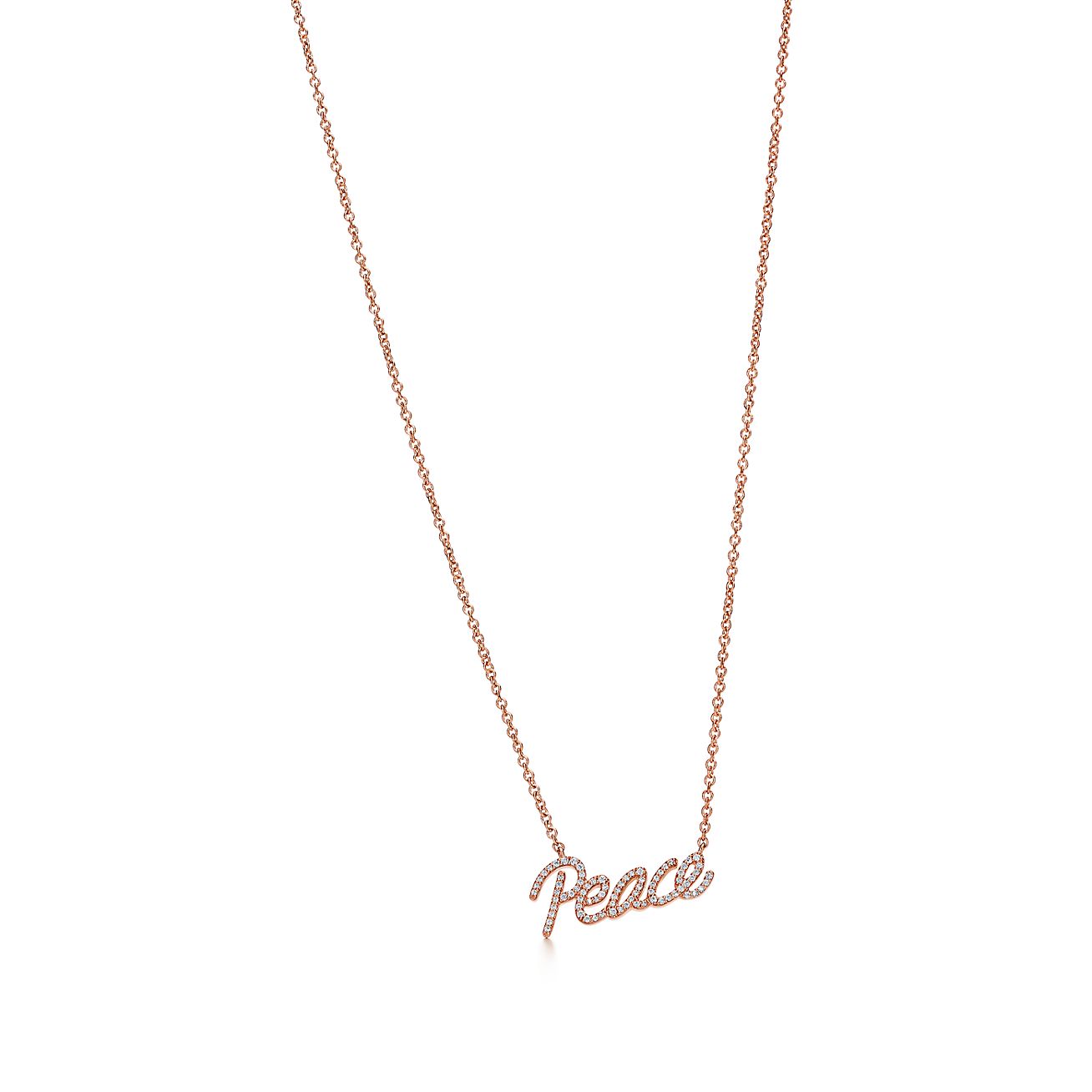 Tiffany & Co. Paloma's Graffiti Peace Pendant