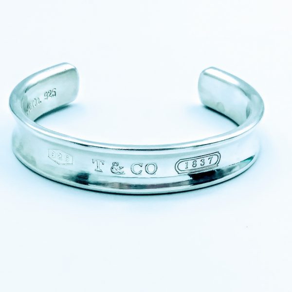 Tiffany & Co. 1837 Cuff Sterling Silver Bracelet