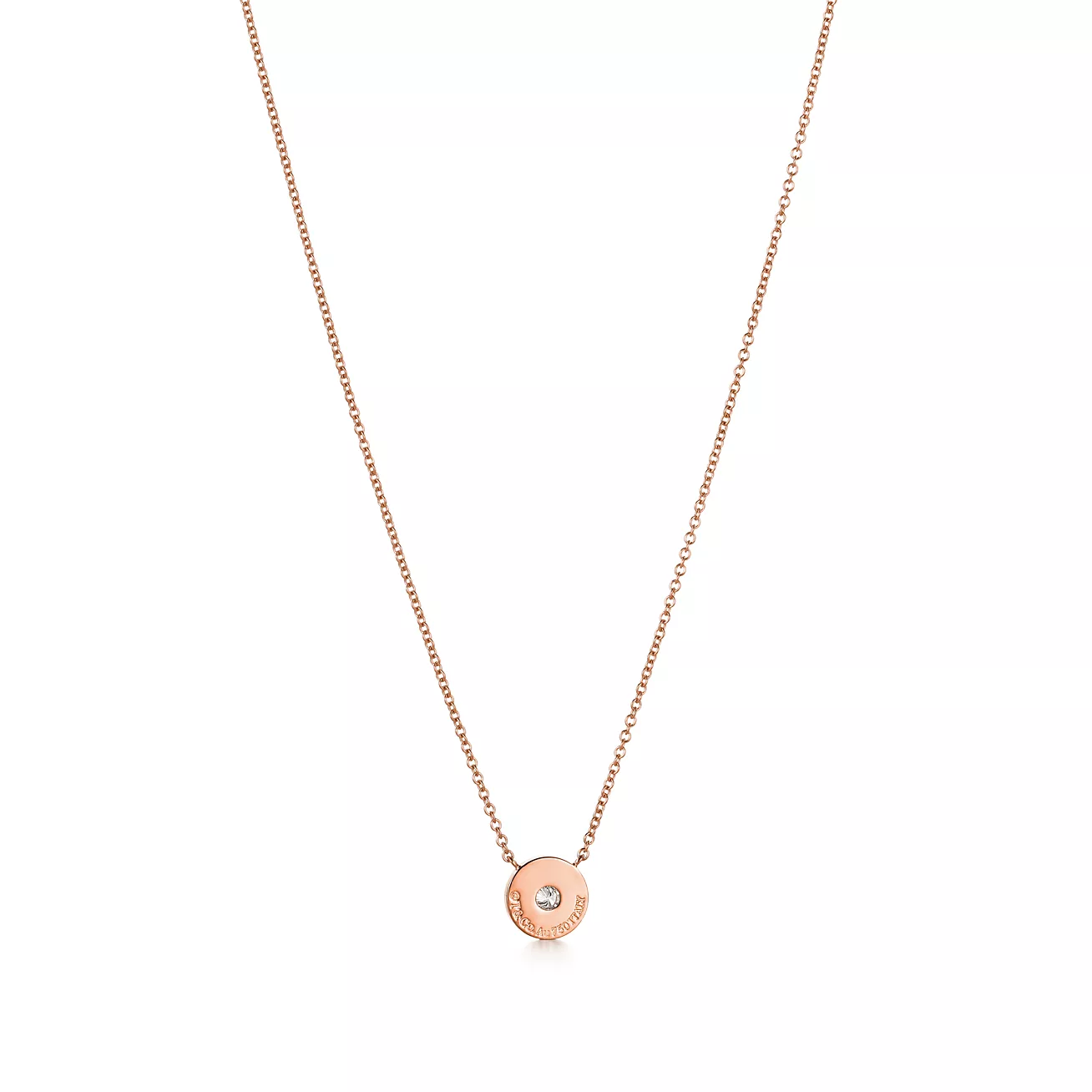 Tiffany & Co. 1837 Circle Pendant
