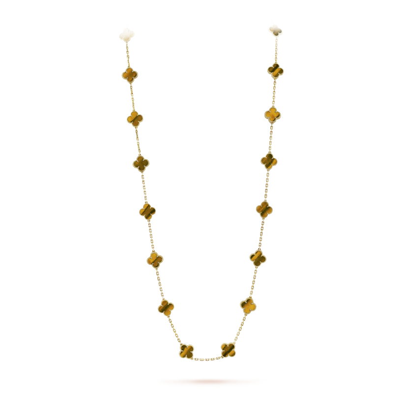 Van Cleef & Arpels Vintage Alhambra long necklace, 20 motifs