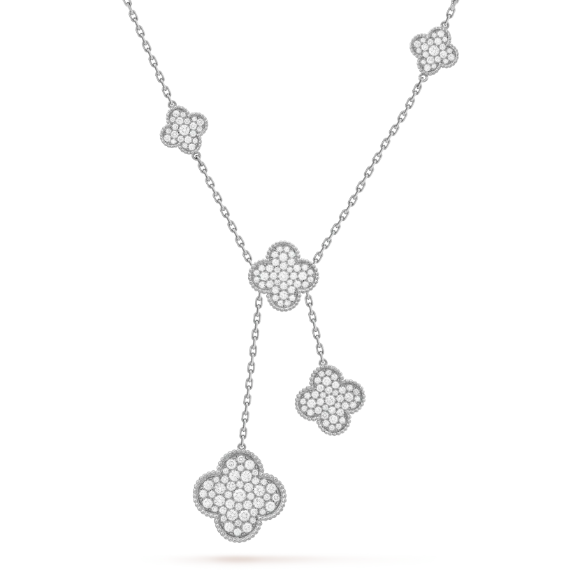 Van Cleef & Arpels Magic Alhambra necklace, 6 motifs