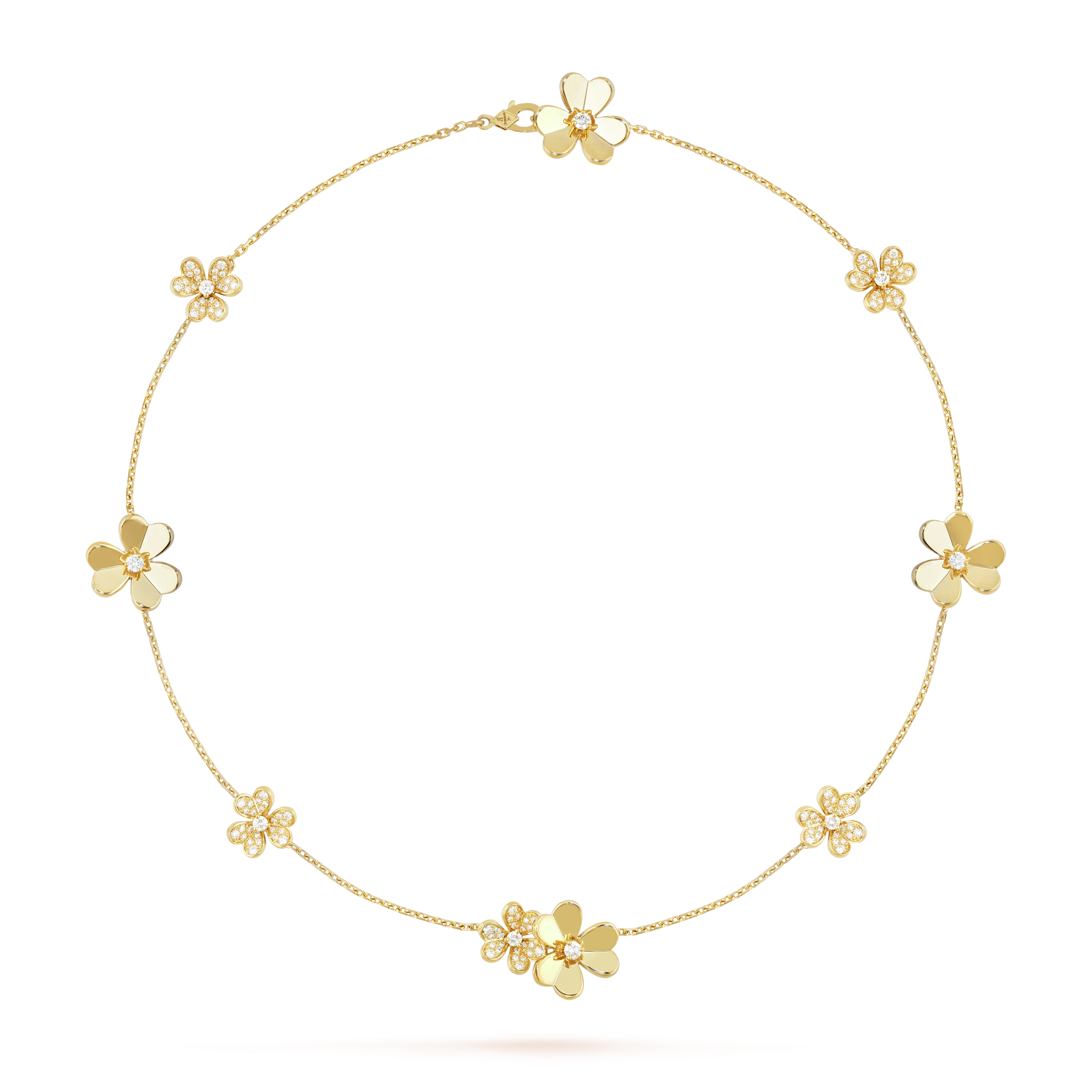 Van Cleef & Arpels Frivole necklace, 9 flowers