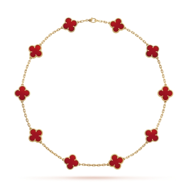 Van Cleef & Arpels 10-piece necklace set + 5-piece bracelet set