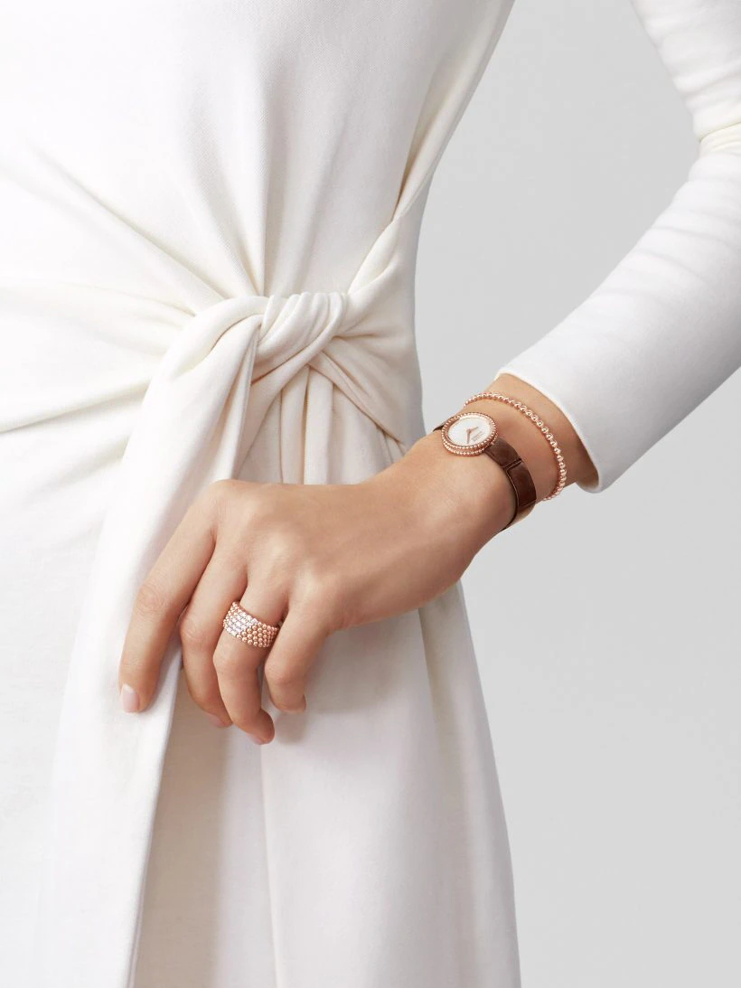 Van Cleef & Arpels Perlee Perles d'or bracelet, small model