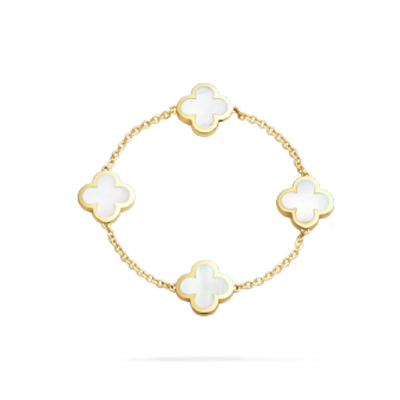 Van Cleef & Arpels Pure Alhambra bracelet, 4 motifs