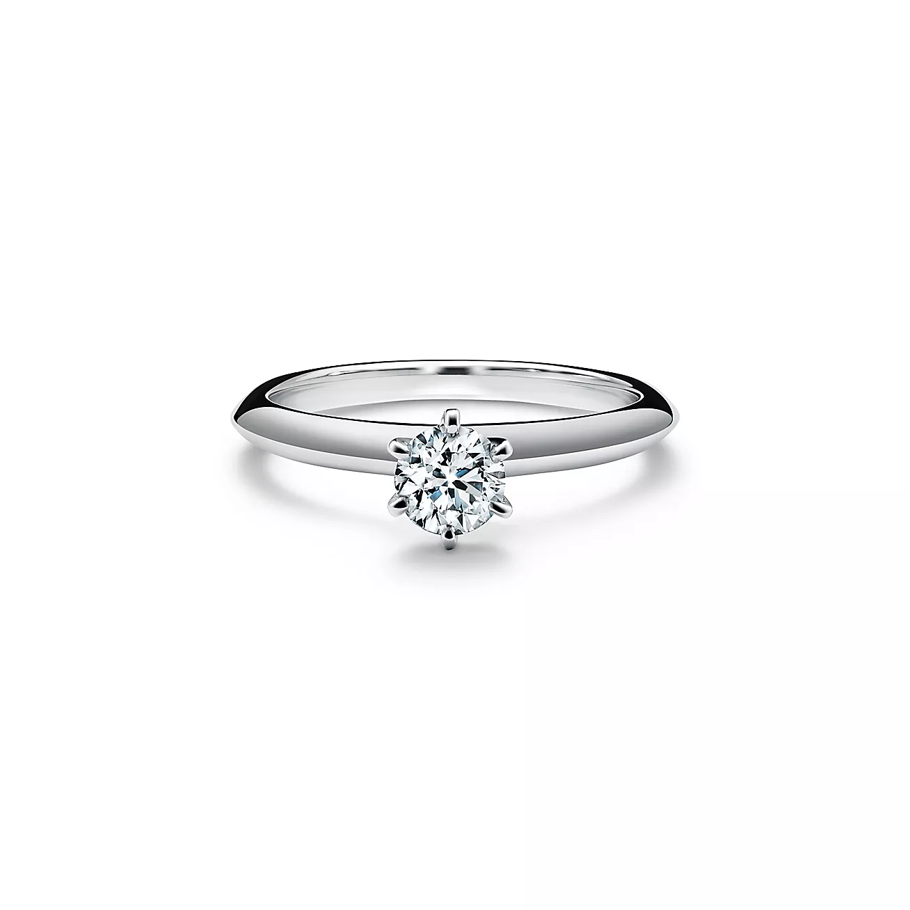 Tiffany & Co. The  Setting Engagement Ring in Platinum