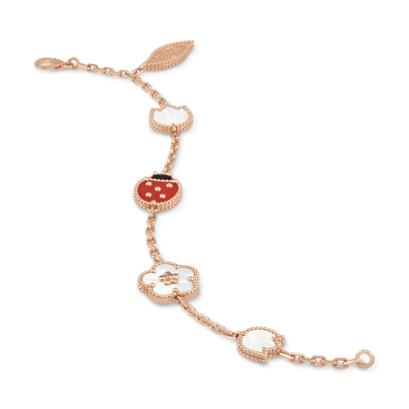 Van Cleef & Arpels Lucky Spring bracelet, 5 motifs