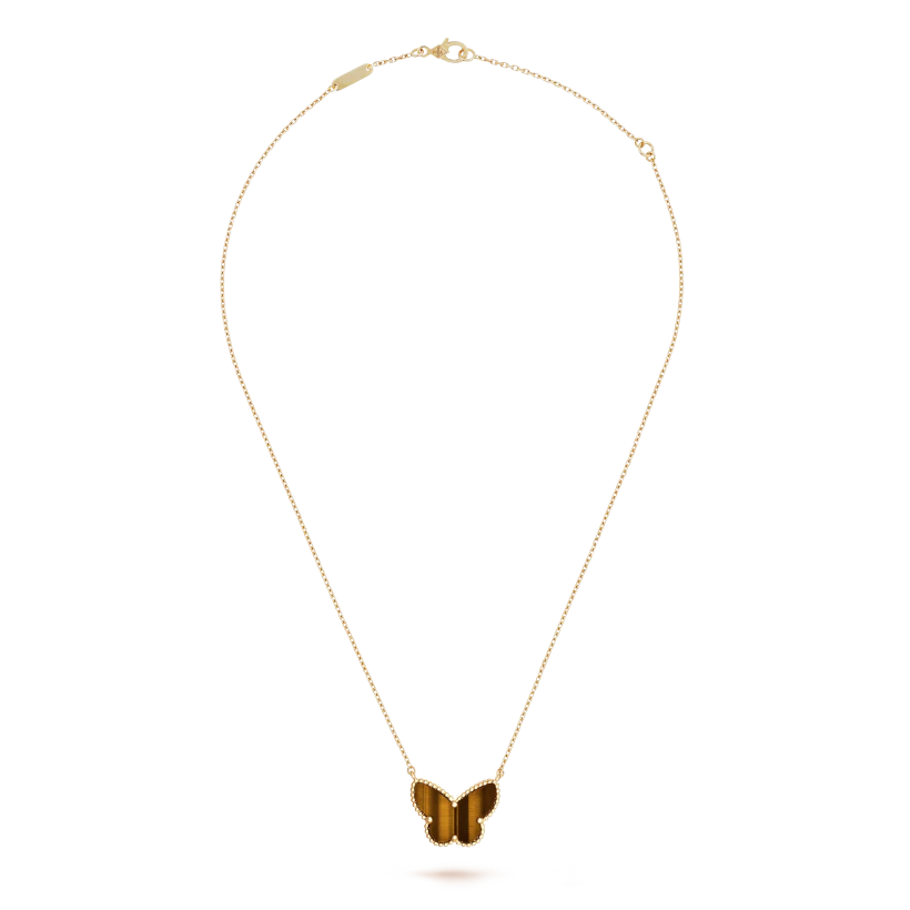 Van Cleef & Arpels Lucky Alhambra butterfly pendant