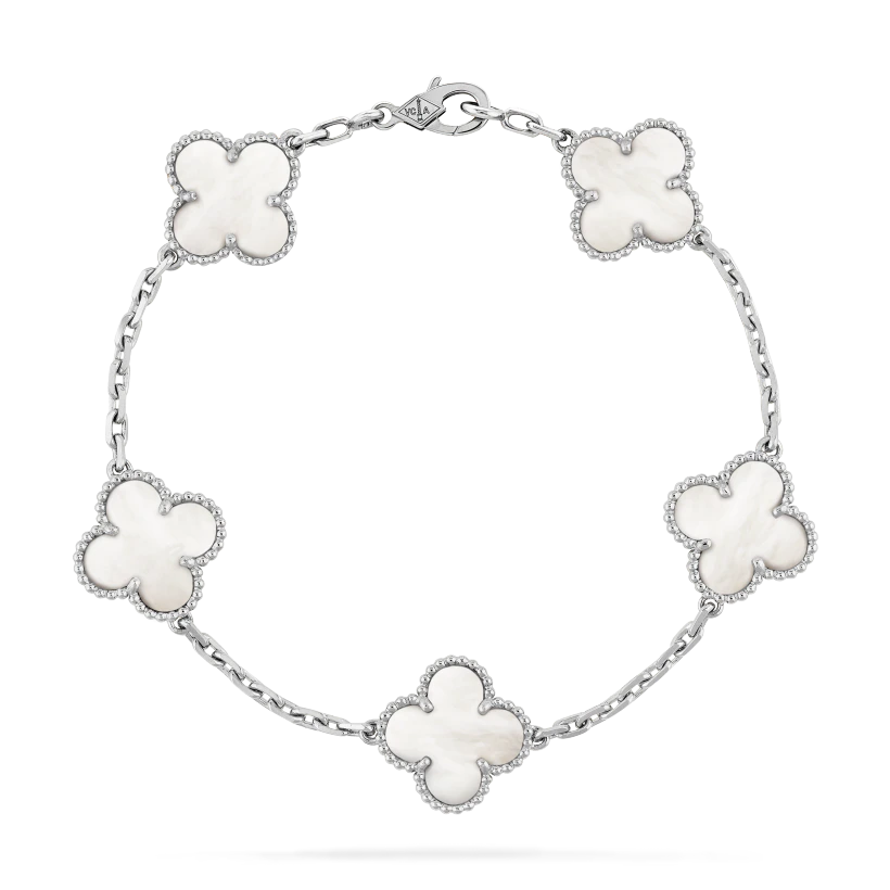 Van Cleef & Arpels Vintage Alhambra bracelet, 5 motifs