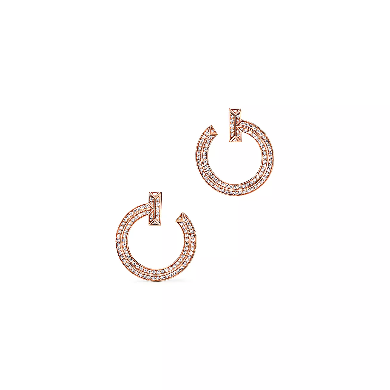 Tiffany & Co. T T1 Open Hoop Earrings