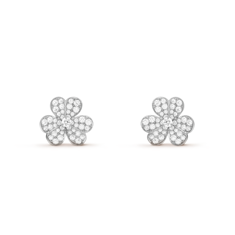 Van Cleef & Arpels Frivole earrings, small model