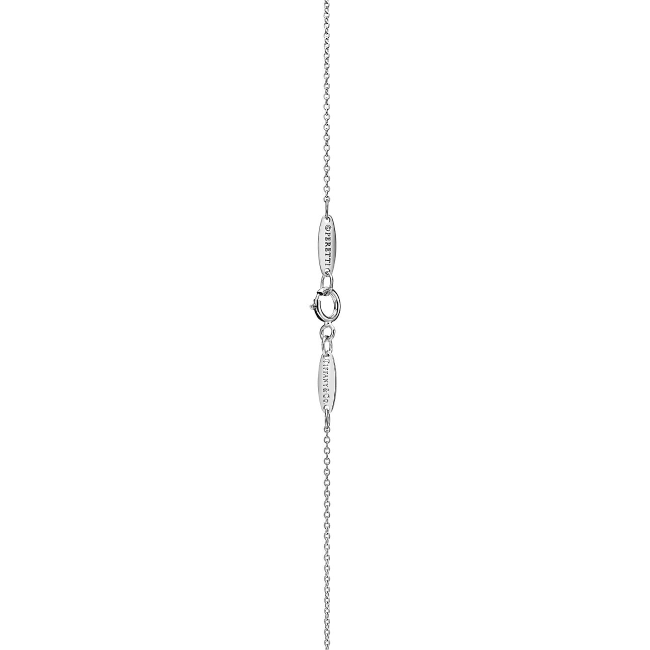 Tiffany & Co. Elsa Peretti Open Heart Pendant in Sterling Silver, 7 mm