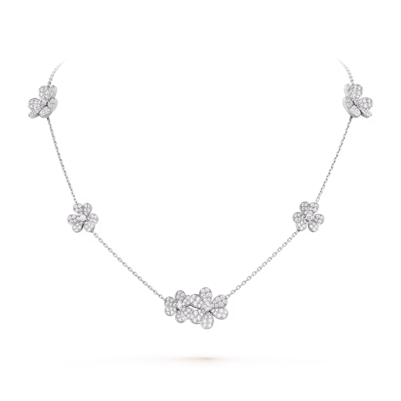 Van Cleef & Arpels Frivole necklace, 9 flowers