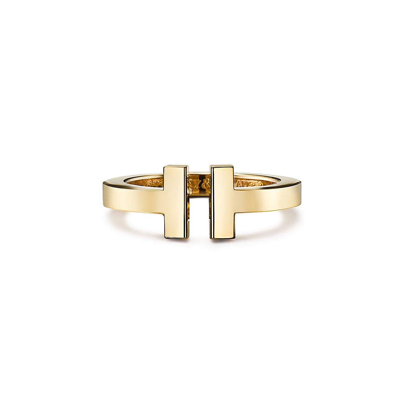 Tiffany & Co. T Square Ring in Yellow Gold