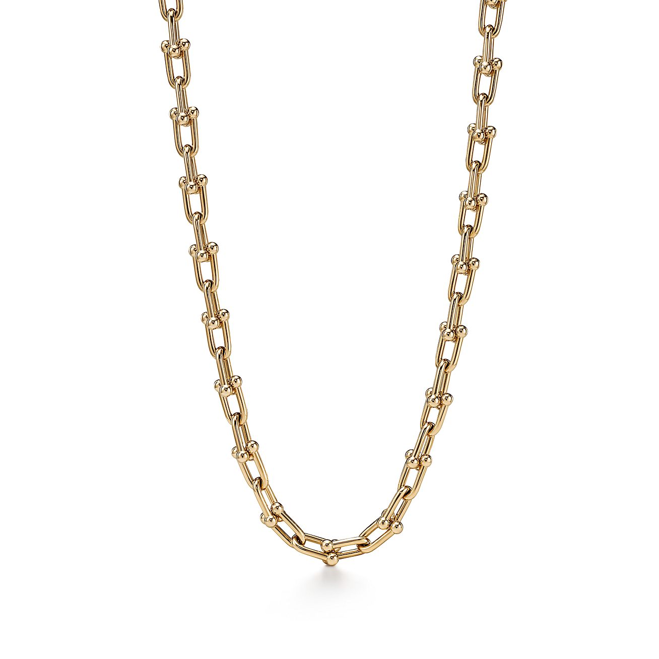 Tiffany & Co. HardWear Medium Link Necklace in Yellow Gold