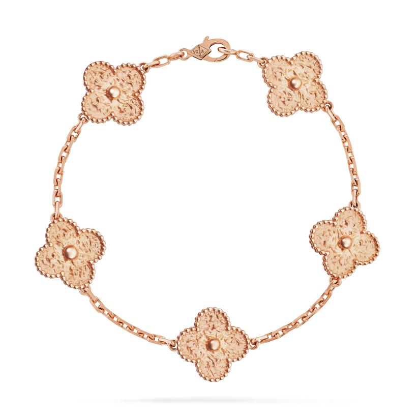 Van Cleef & Arpels Vintage Alhambra bracelet, 5 motifs
