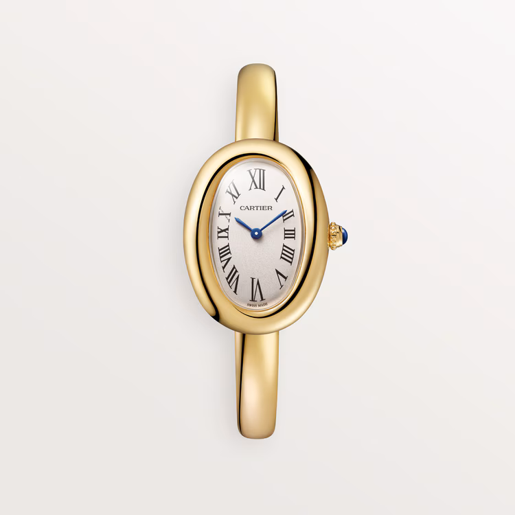 Baignoire (Size 16) Mini 18-Karat Gold Watch