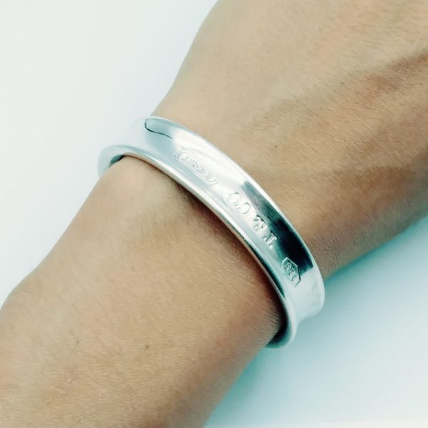 Tiffany & Co. 1837 Cuff Sterling Silver Bracelet
