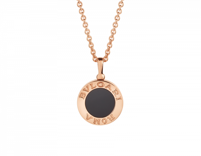 Bulgari Double Faceted Gemstone Necklace