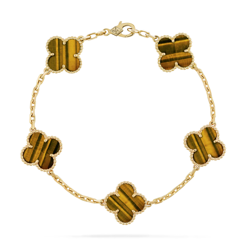 Van Cleef & Arpels Vintage Alhambra bracelet, 5 motifs