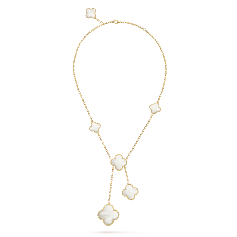 Van Cleef & Arpels Magic Alhambra necklace, 6 motifs
