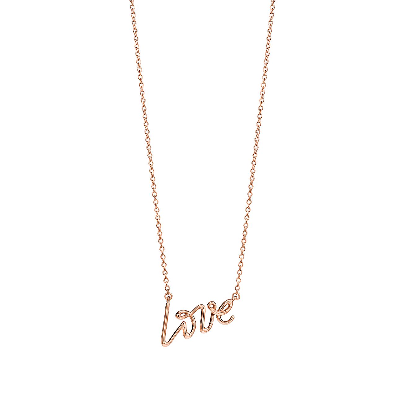 Tiffany & Co. Paloma's Graffiti Love Pendant