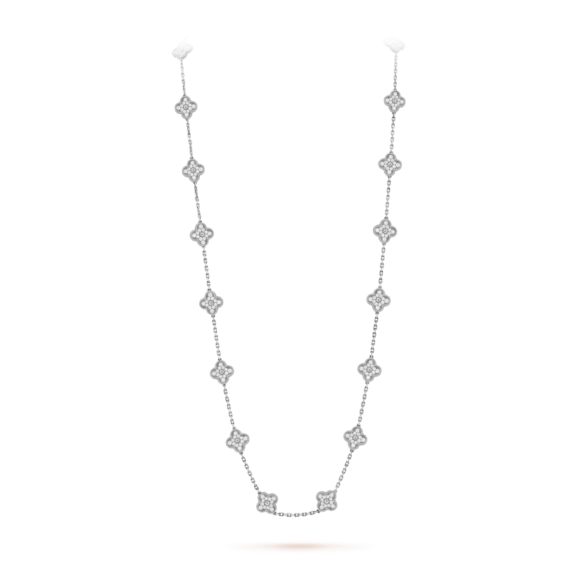 Van Cleef & Arpels Vintage Alhambra long necklace, 20 motifs