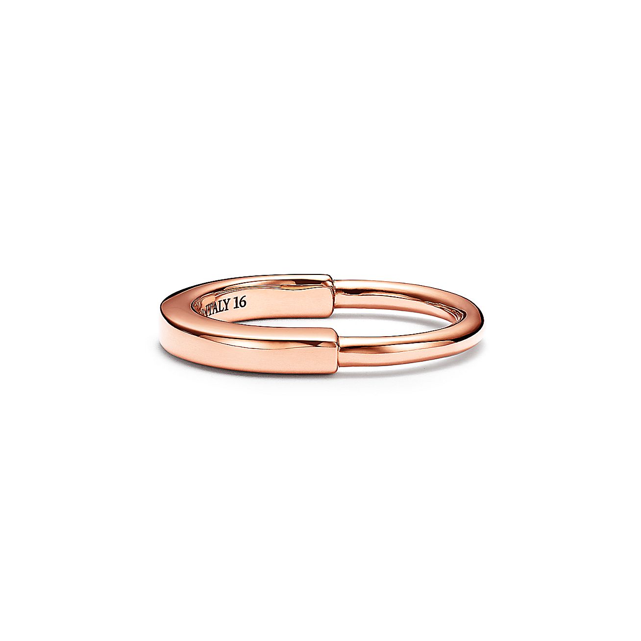 Tiffany & Co. Lock Ring in Rose Gold