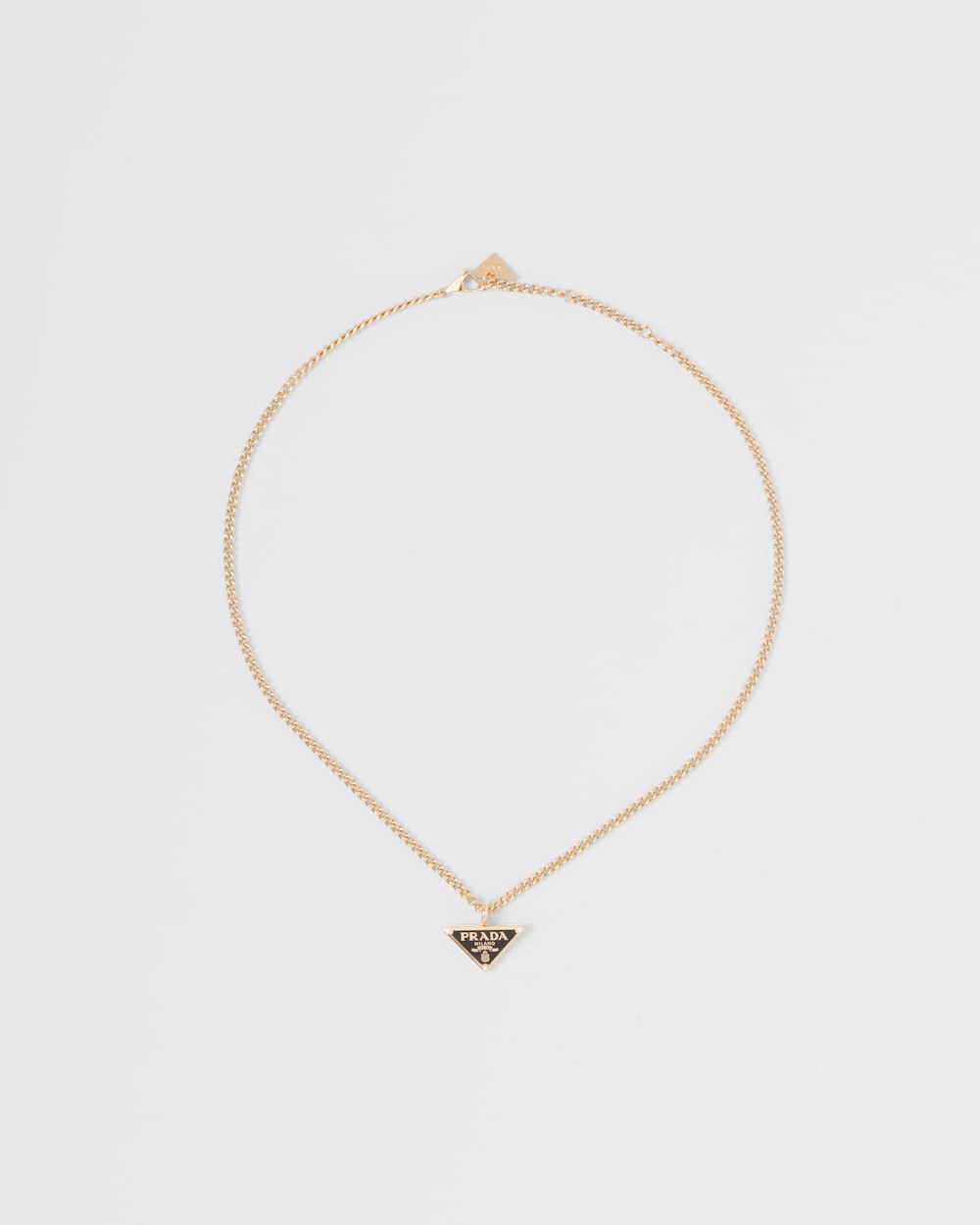 Prada Eternal Gold pendant necklace in yellow gold with diamonds