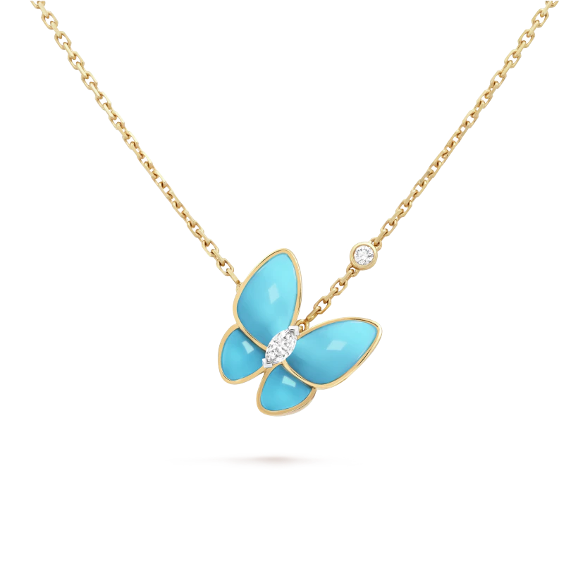 Van Cleef & Arpels Two Butterfly pendant