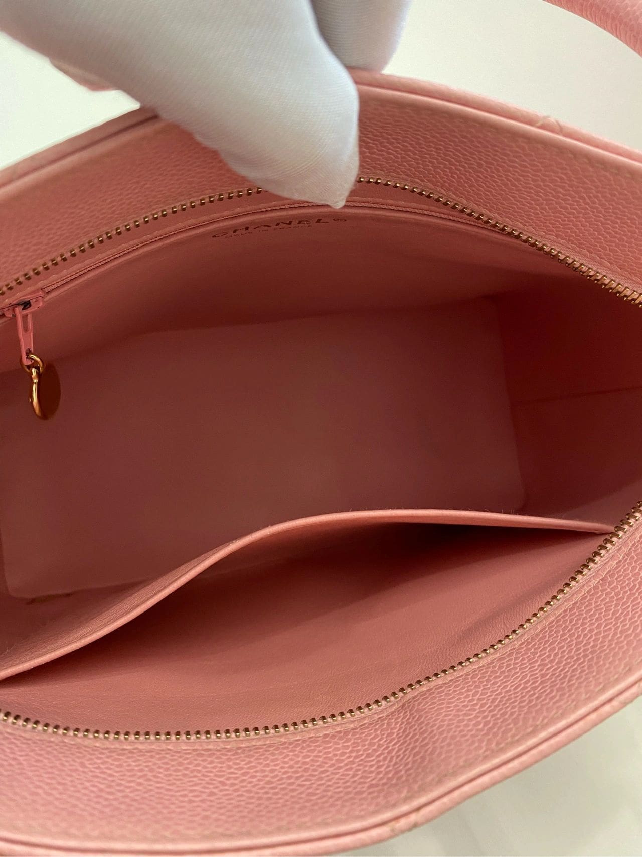 CHANEL Medallion Tote Bag Pink