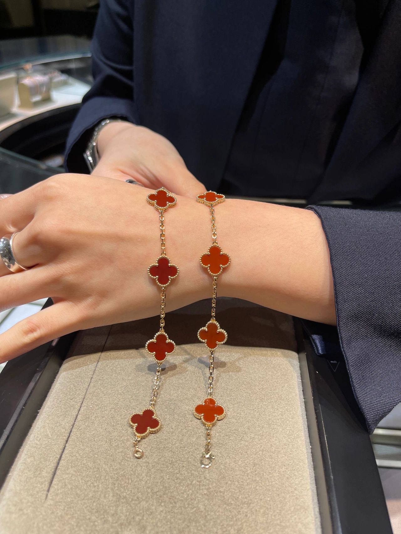Red bracelet by Van Cleef & Arpels