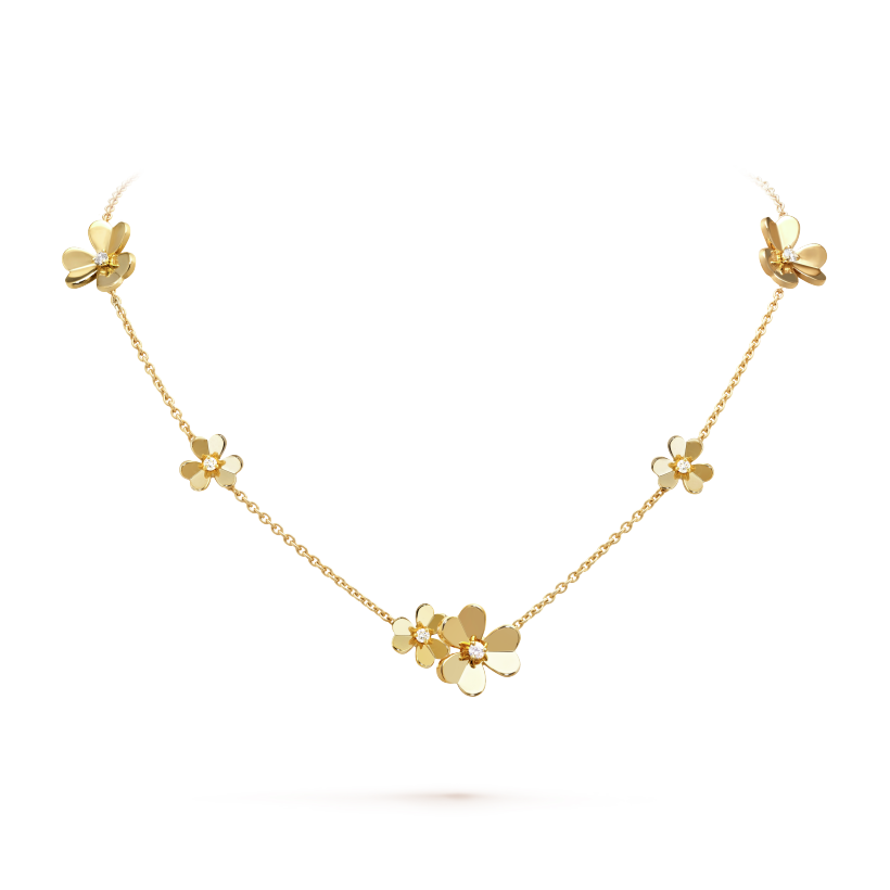 Van Cleef & Arpels Frivole necklace, 9 flowers
