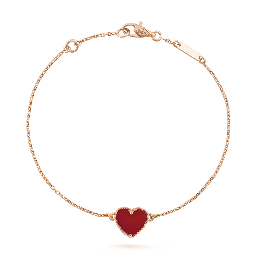 Van Cleef & Arpels Sweet Alhambra heart bracelet