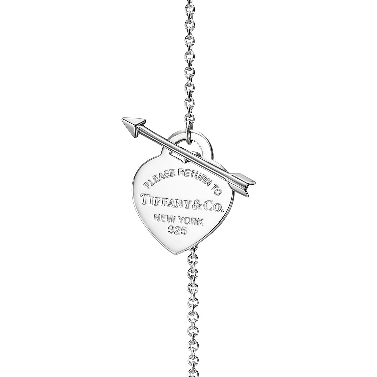 Tiffany & Co. Return to  Lovestruck Pendant in Sterling Silver, Medium