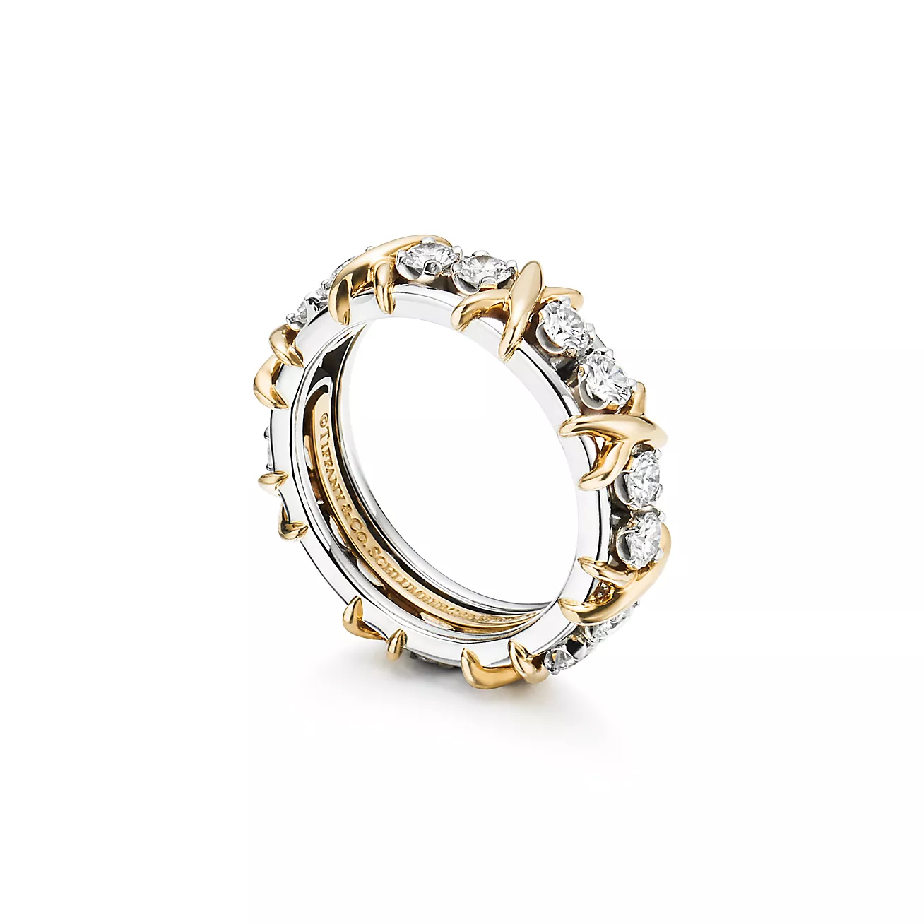 Tiffany & Co. Schlumberger Sixteen Stone Ring