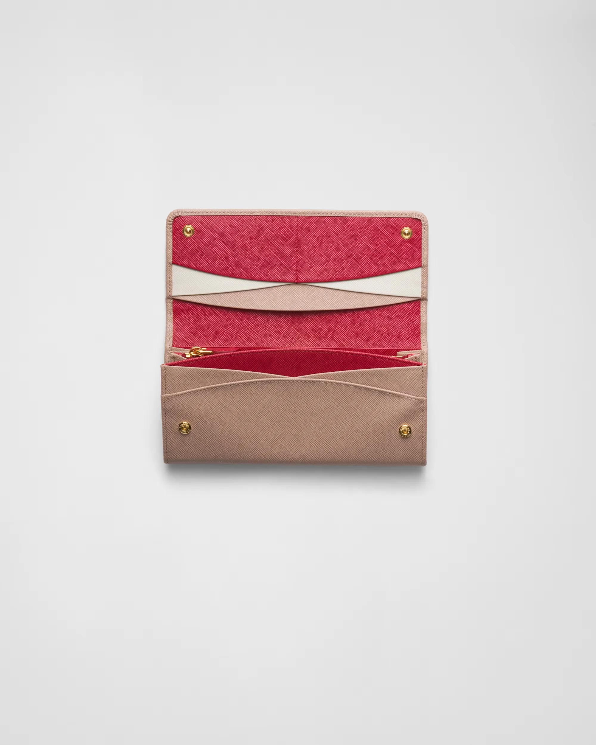 Large Saffiano Leather Wallet