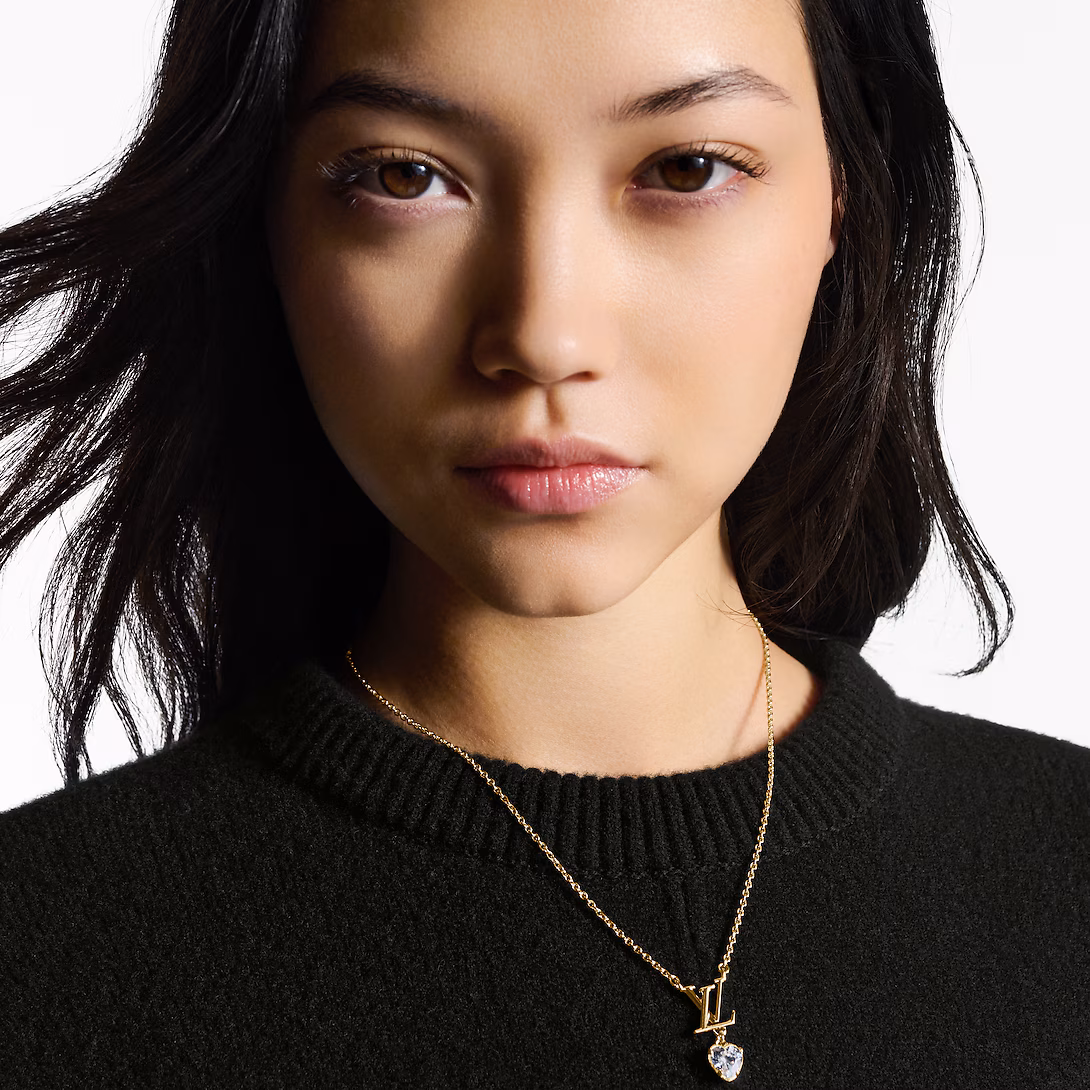 Louis Vuitton LV Iconic Heart Necklace M02387