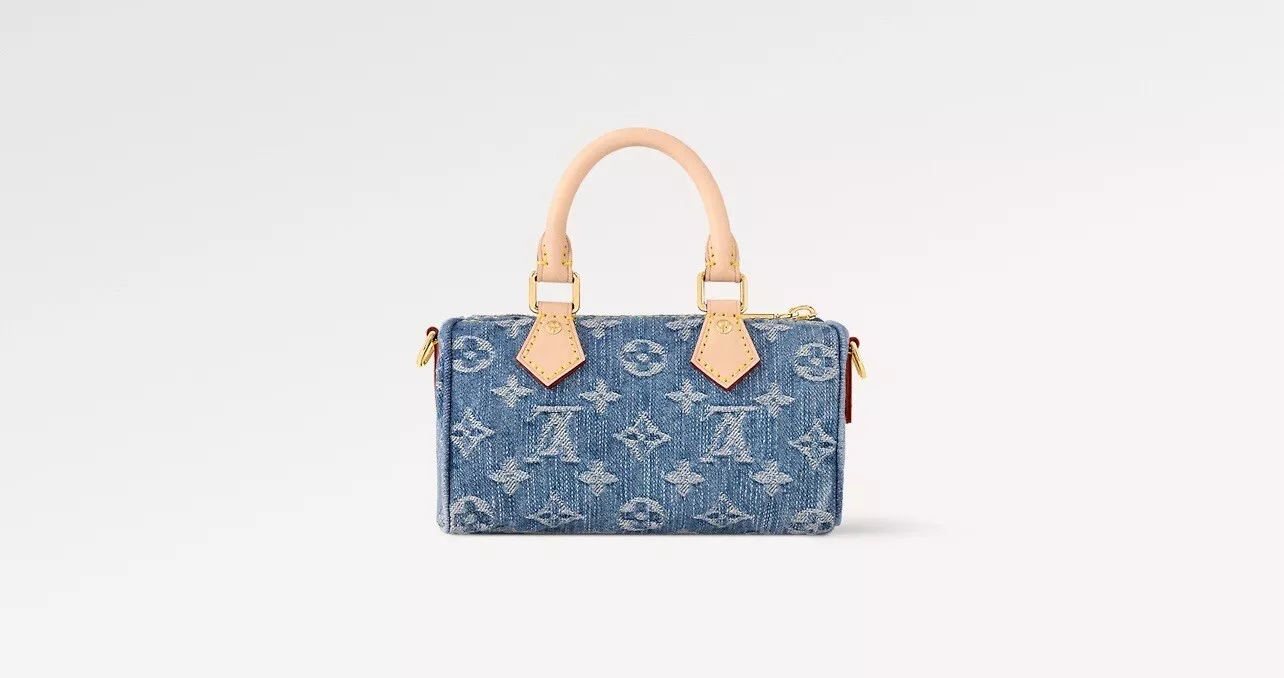 Nano Speedy Monogram Denim M82950
