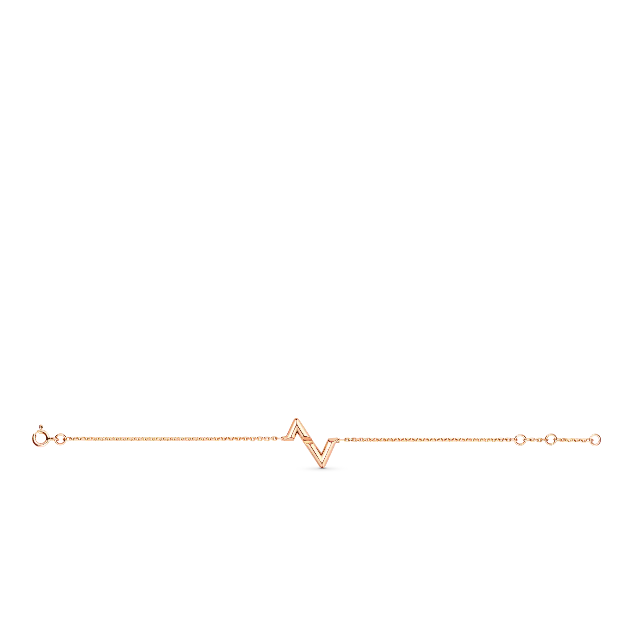 Louis Vuitton Volt Upside Down Bracelet, Pink Gold