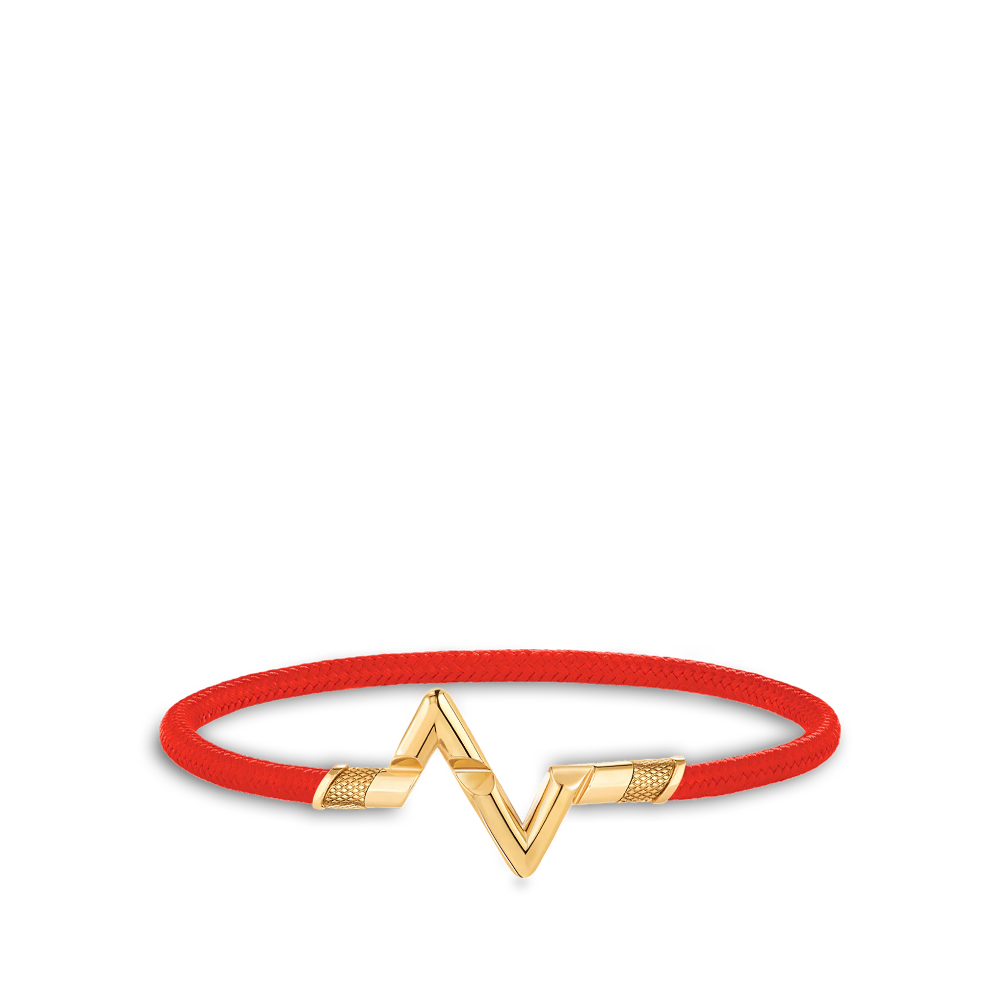 Louis Vuitton Volt Upside Down Play Large Bracelet, Yellow Gold